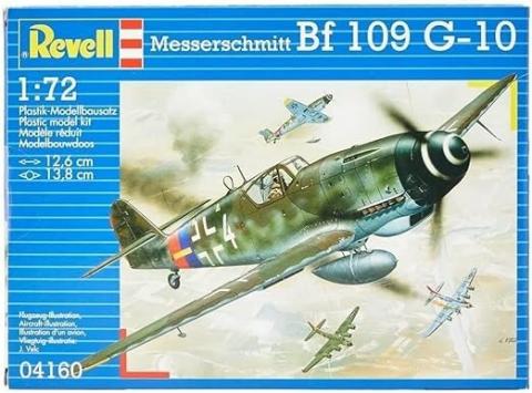 Messerschmitt Bf-109 e-4 / e-1 échelle 1/48 de chez Airfix - Modélisme